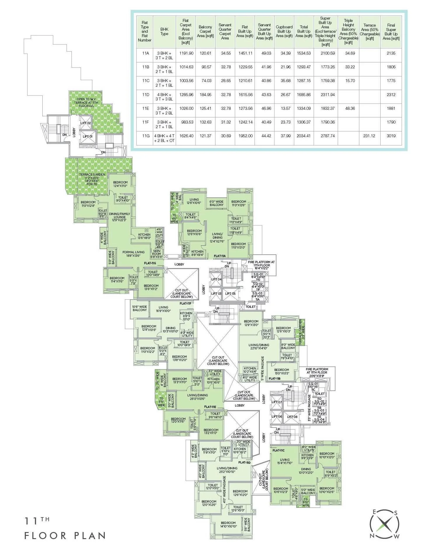 Floor 11 Plan